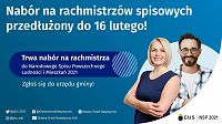 Foto: Nabór na rachmistrzów spisowych przedłużony do 16 lutego br.