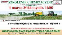 Foto: Szkolenie chemizacyjne